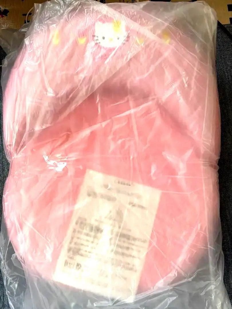 「ハローキティ座椅子 サンリオ 美品 かわいい 」未使用（撮影のため開封のみ）