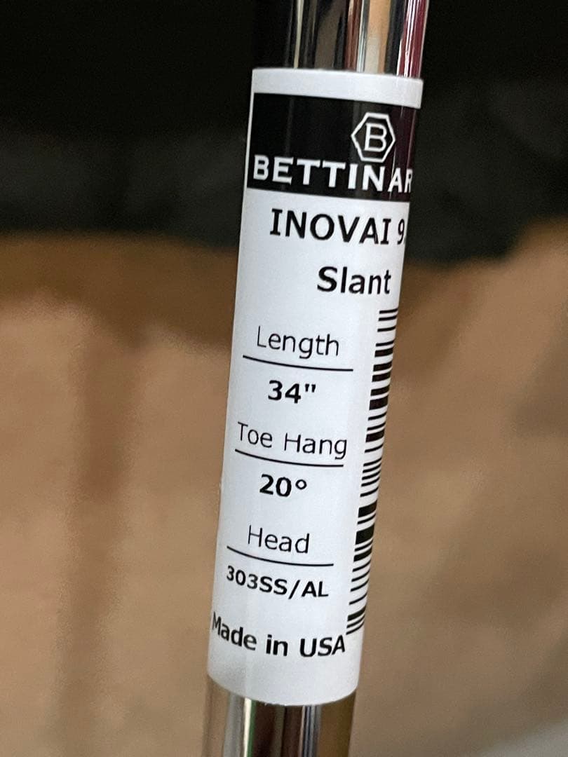 新品 Bettinardi マレットINOVAI 9.0 パター ベティナルディ