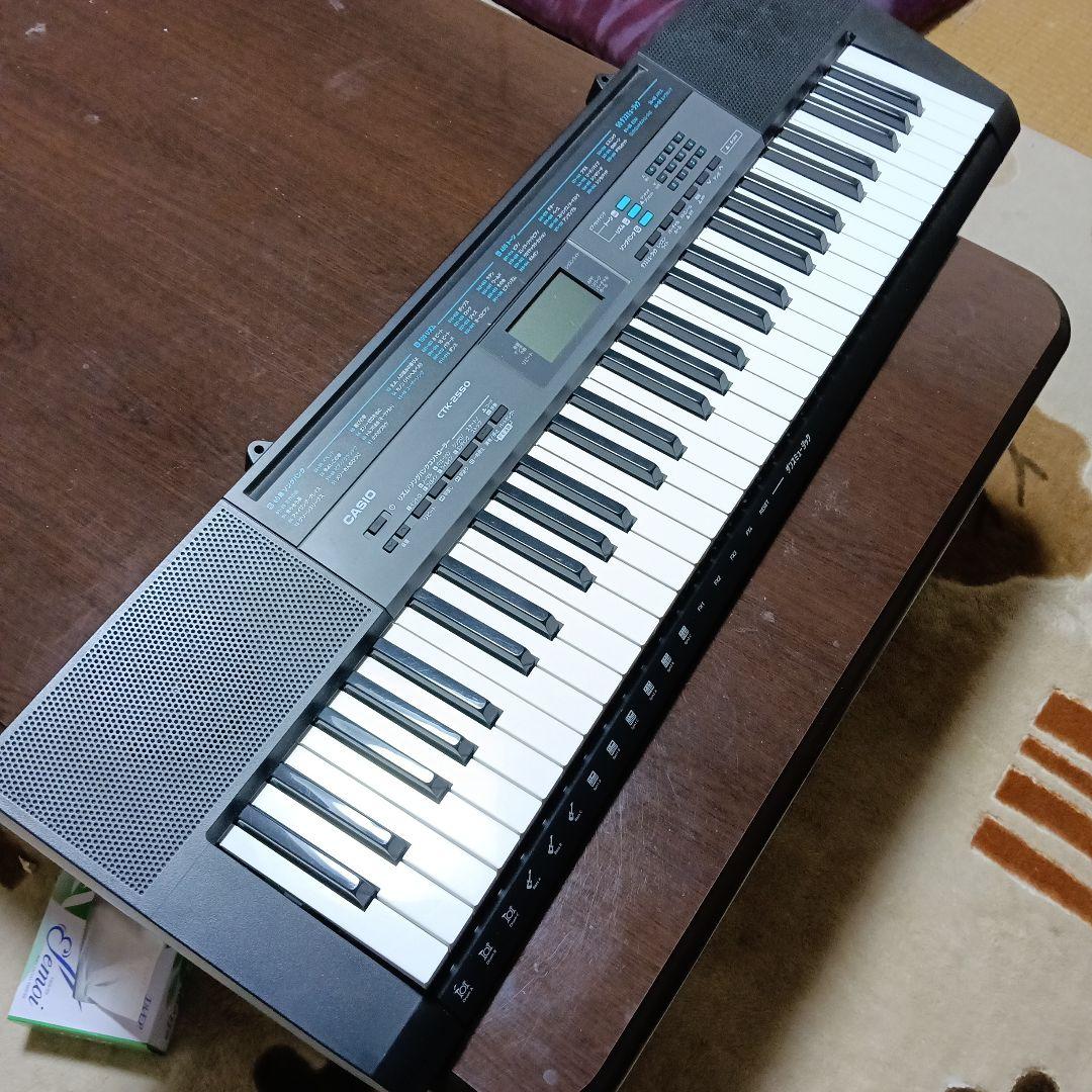 CASIO CTK-2550 61鍵電子ピアノ