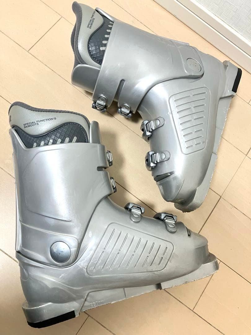 TRANSONIC 64cm ショートスキー　スキーボード 23cm ブーツ