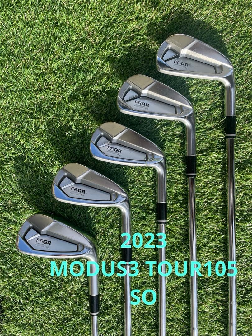 PRGR 02 IRON 2023 NSプロMODUS3 TOUR 105S