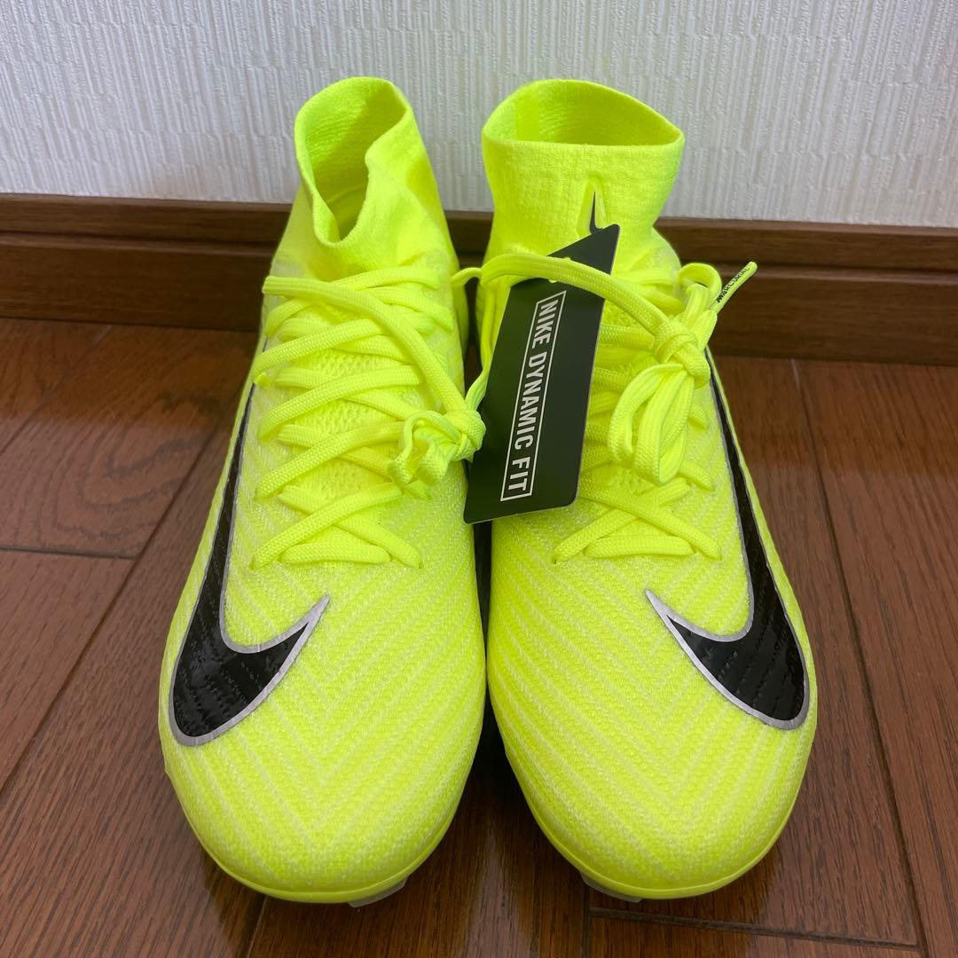 ナイキ 24cm サッカースパイク ZM スーパーフライ 10 エリート FG