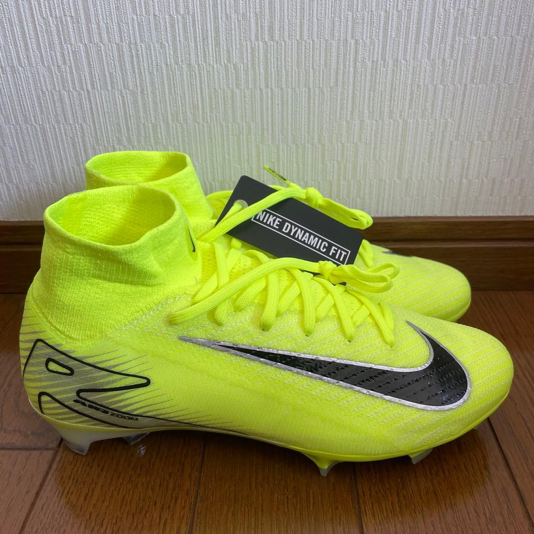 ナイキ 24cm サッカースパイク ZM スーパーフライ 10 エリート FG