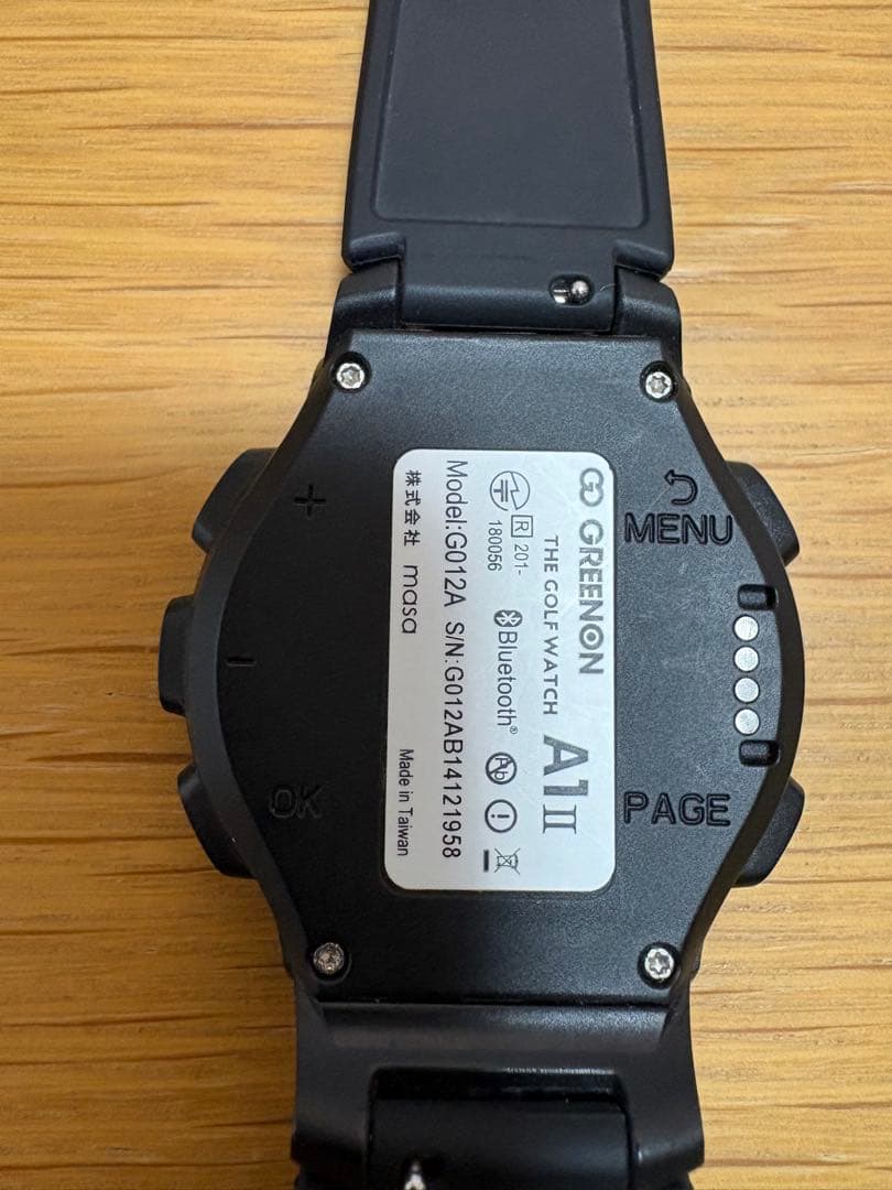 GREENON A1 II GPSナビ ブラック