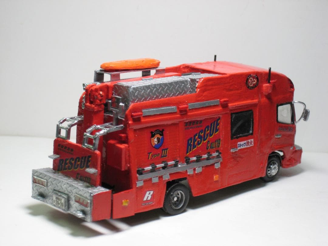 TINY　日野レンジャー改　高度救助隊救助工作車