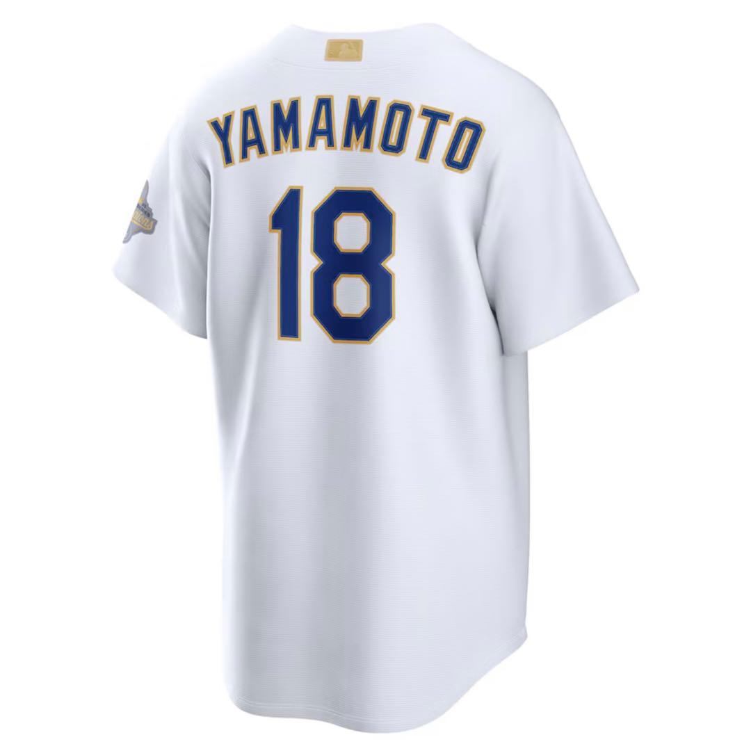 ドジャース 山本由伸 ゴールドプログラム ユニフォーム XL
