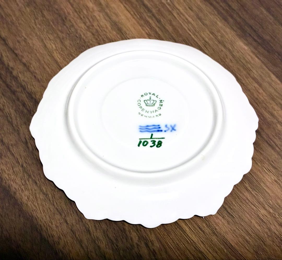 【約100年前のヴィンテージ・フルレース】コペン　デミタスカップ&ソーサー
