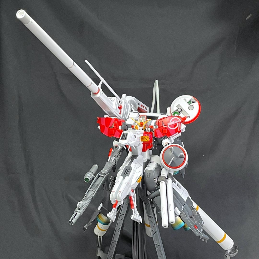 MG ディープストライカー 全塗装改修完成品 スプリッター迷彩 メタルパーツ使用