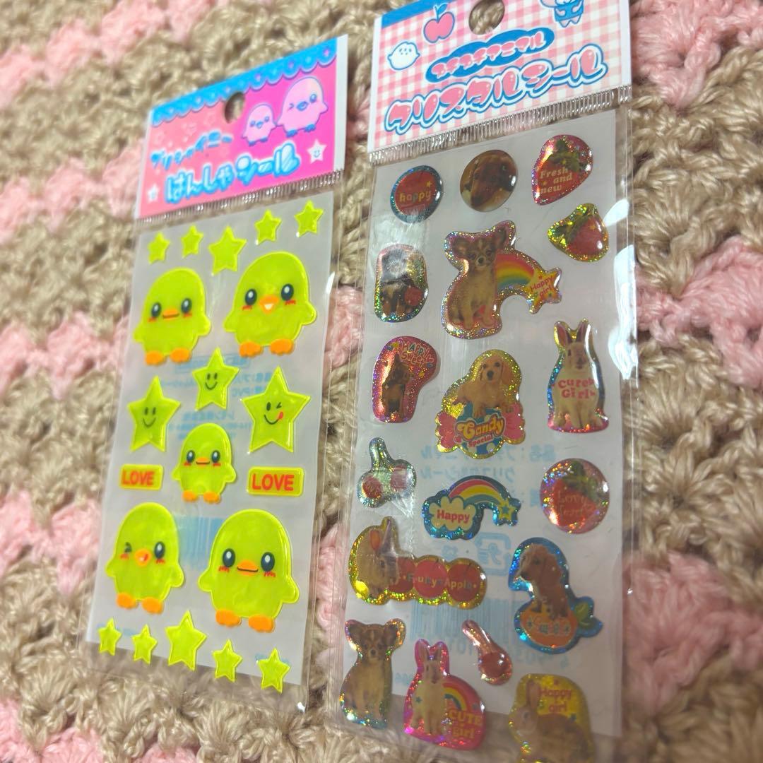 激レア　新品　プリシャイニー　はんしゃシール