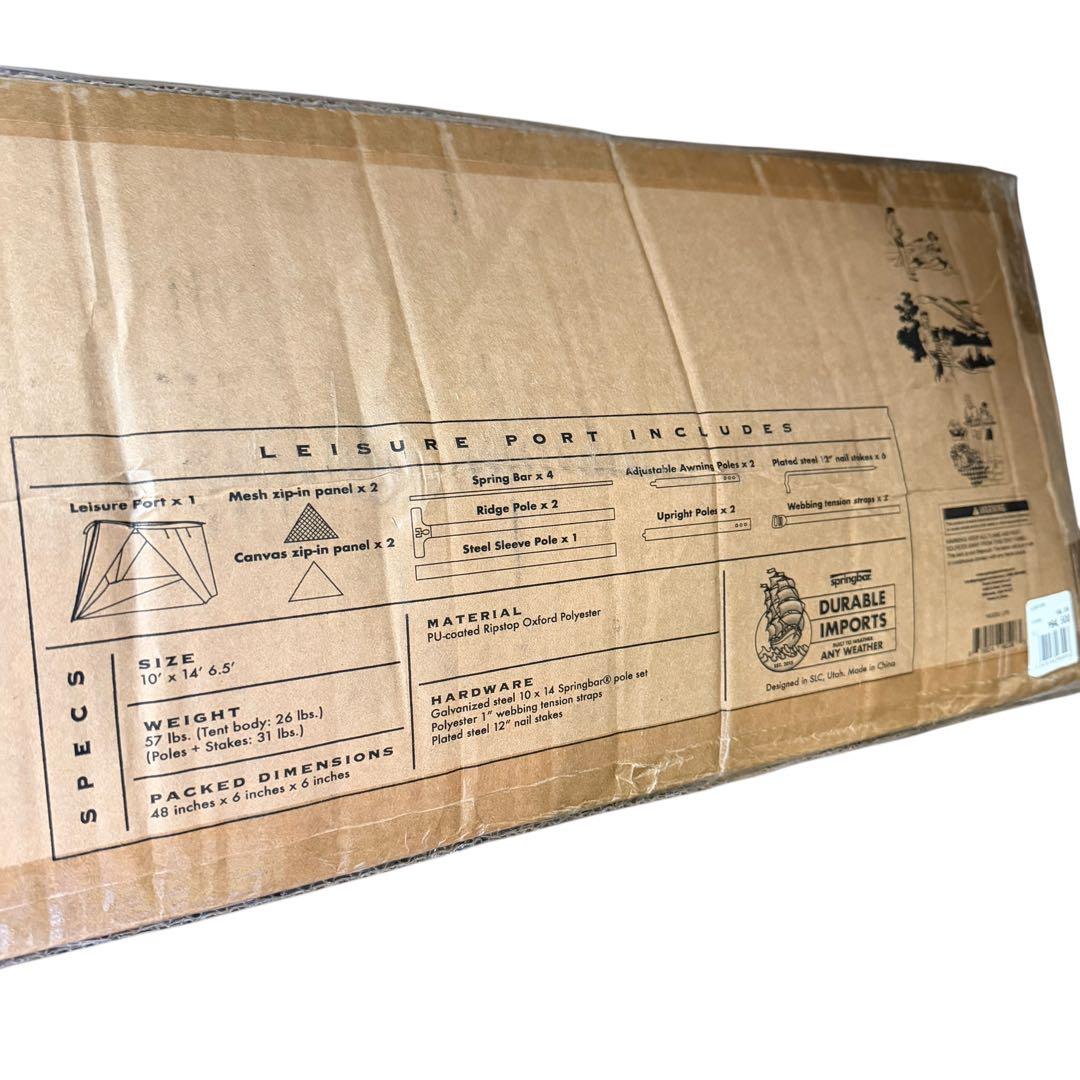 新品 カーカムス Kirkham's スプリングバー Leisure Port