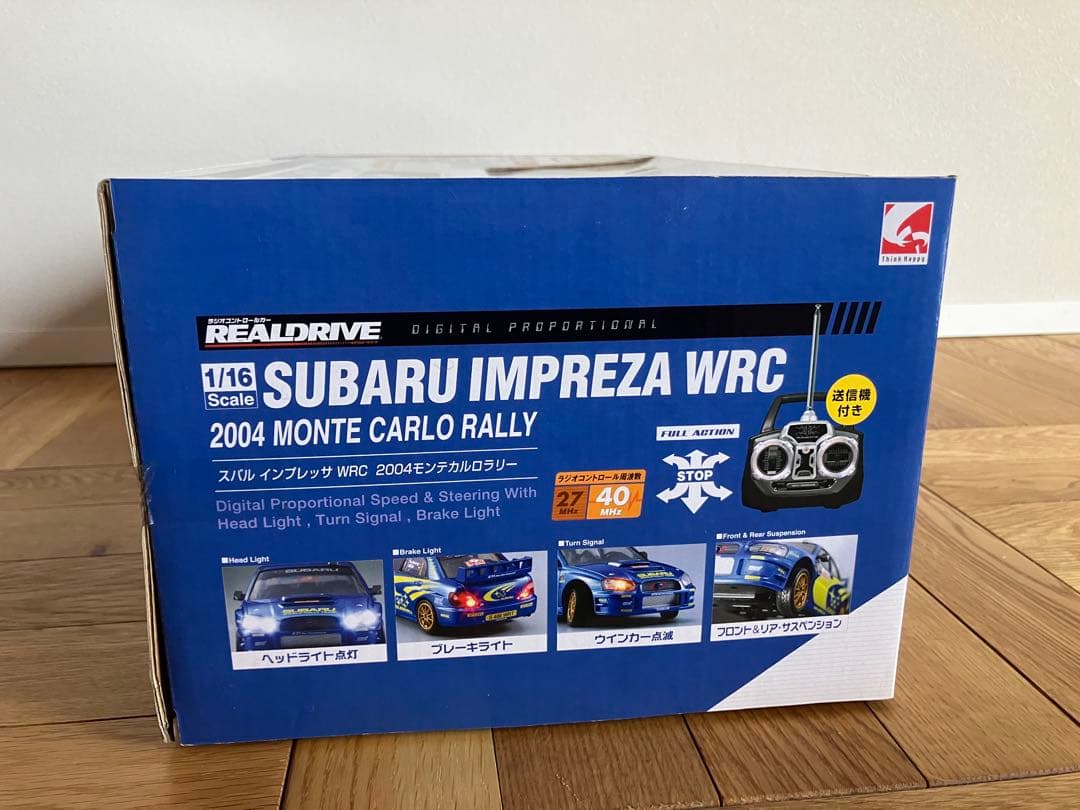 未開封 1/16 スバル インプレッサ WRC 2004モンテカルロ ラジコン
