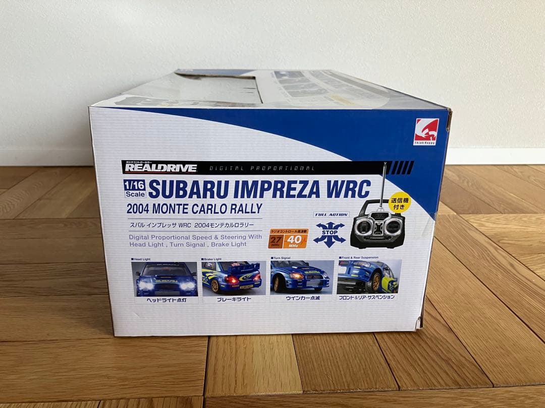 未開封 1/16 スバル インプレッサ WRC 2004モンテカルロ ラジコン