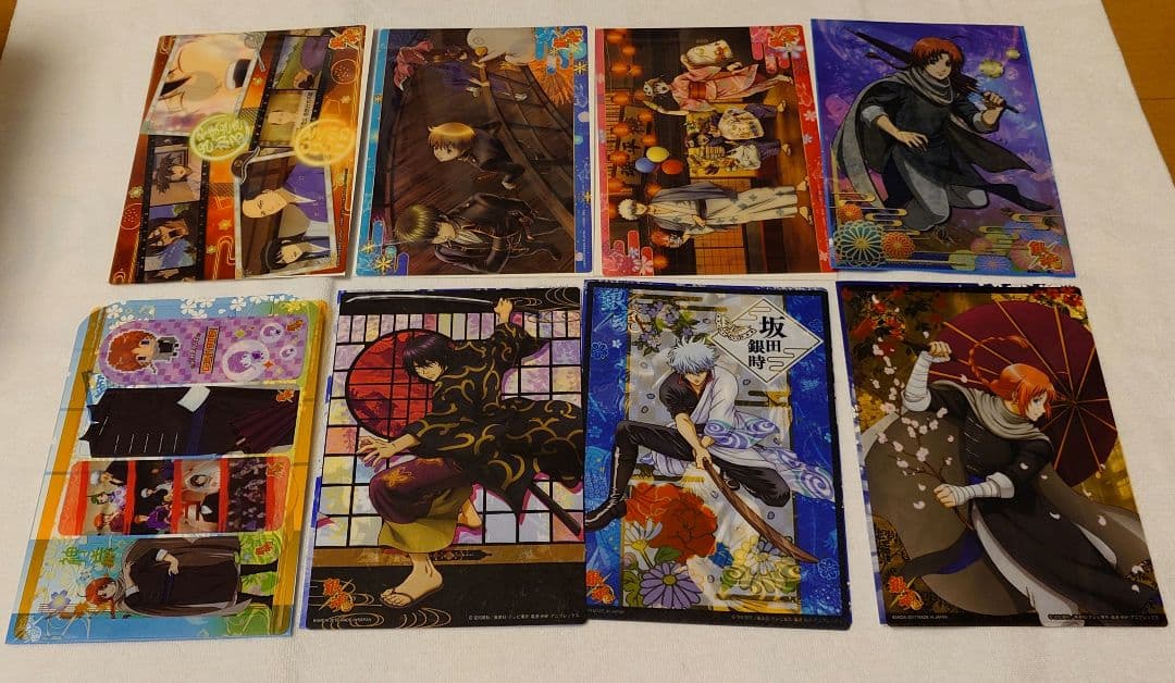 銀魂　キーホルダー　シール　カード　屏風　色紙　もちころりん　ポスター
