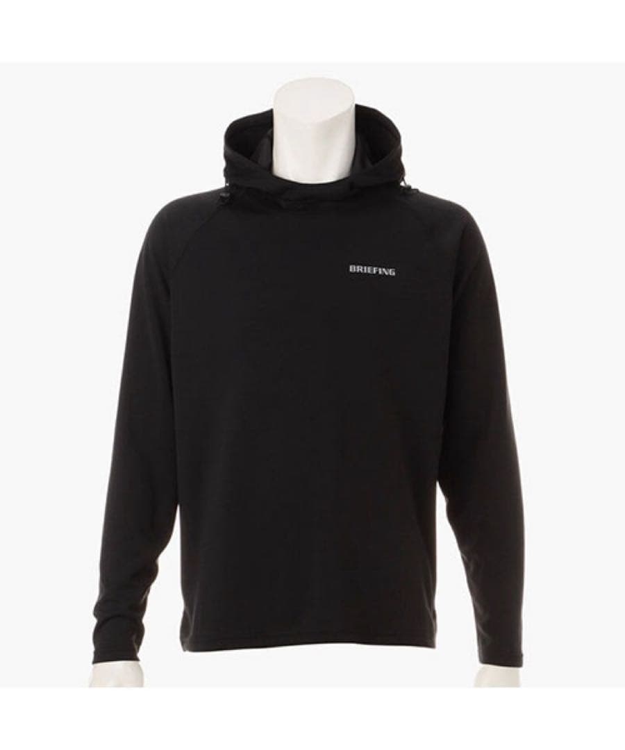 新品 BRG261M20 ブリーフィング TECH HOODIE ブラック M