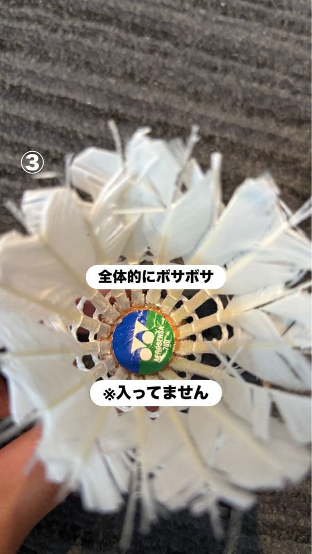スタンダードII バドミントンシャトル 120個セット