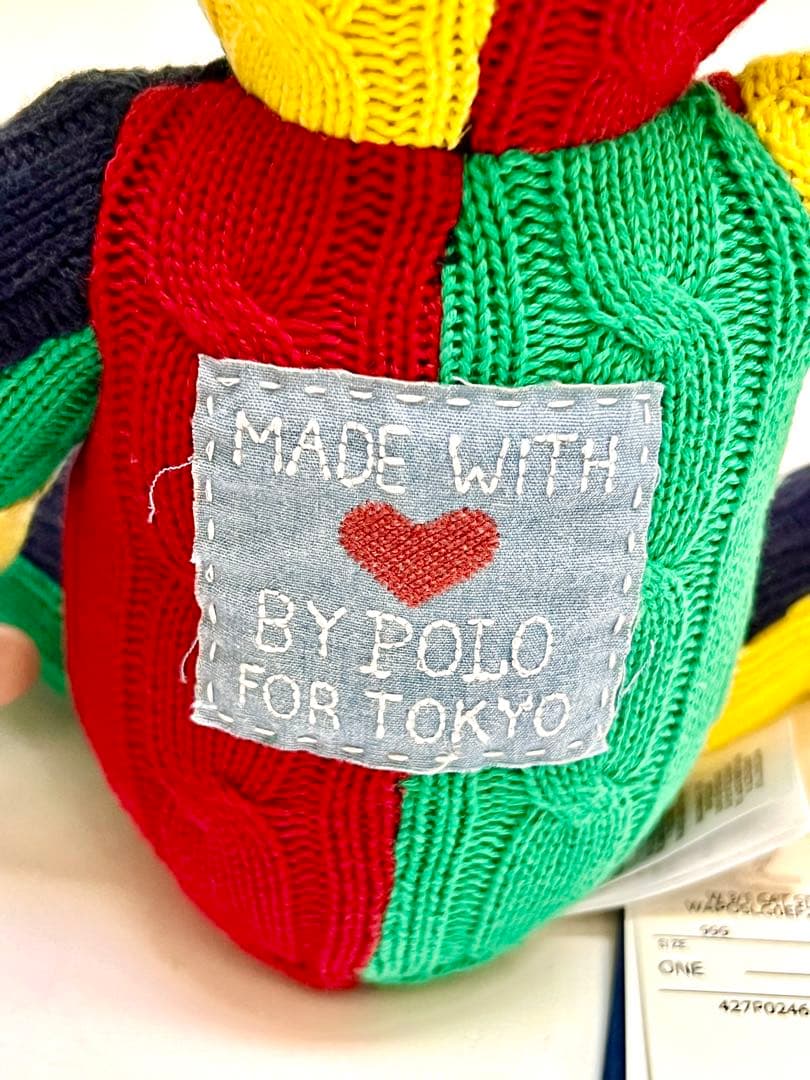 POLO RALPH LAUREN ポロ ラルフ ローレン パッチワークベア1体