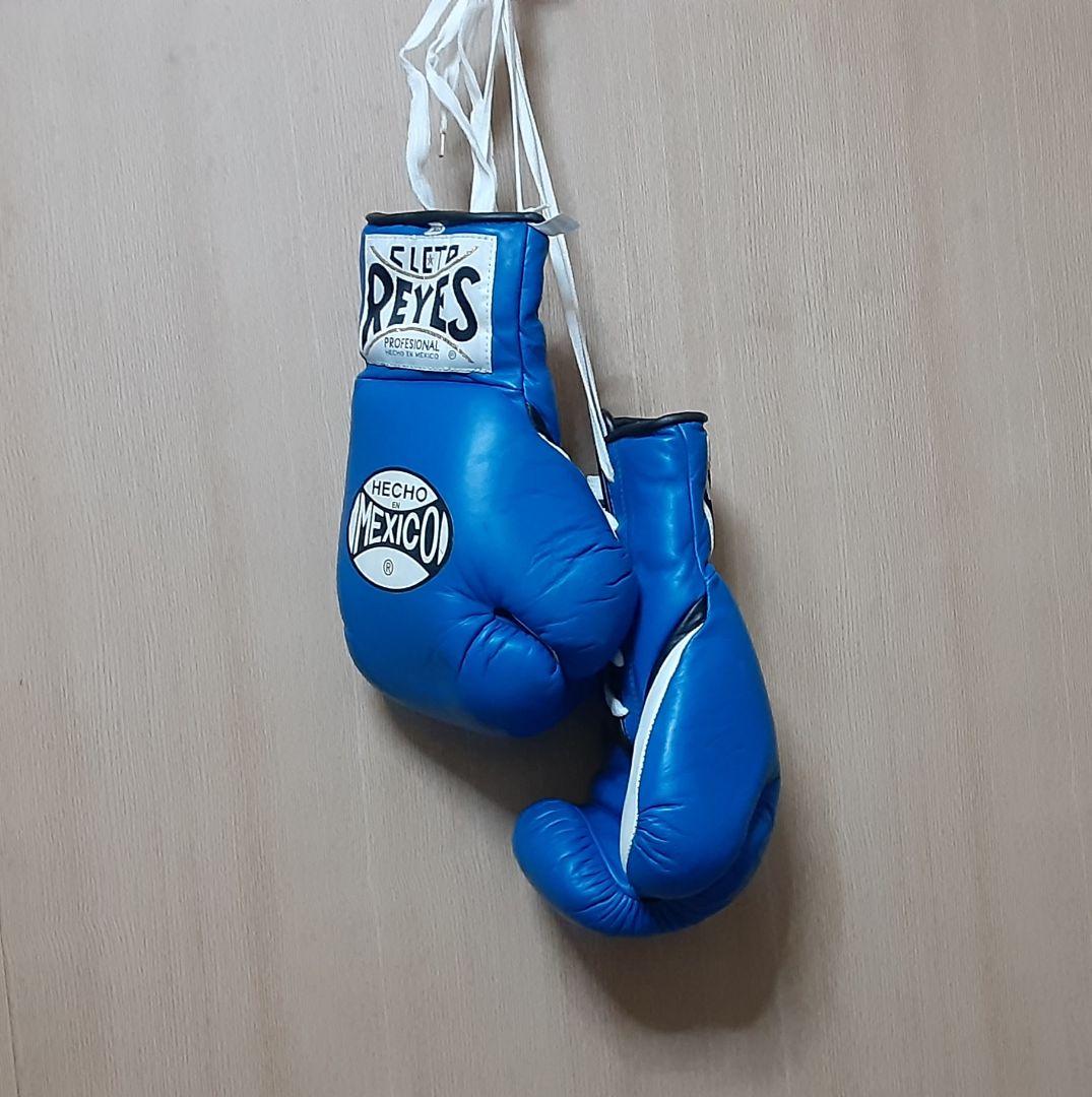 希少！Cleto Reyes ボクシンググローブ　8オンス 青　レイジェス