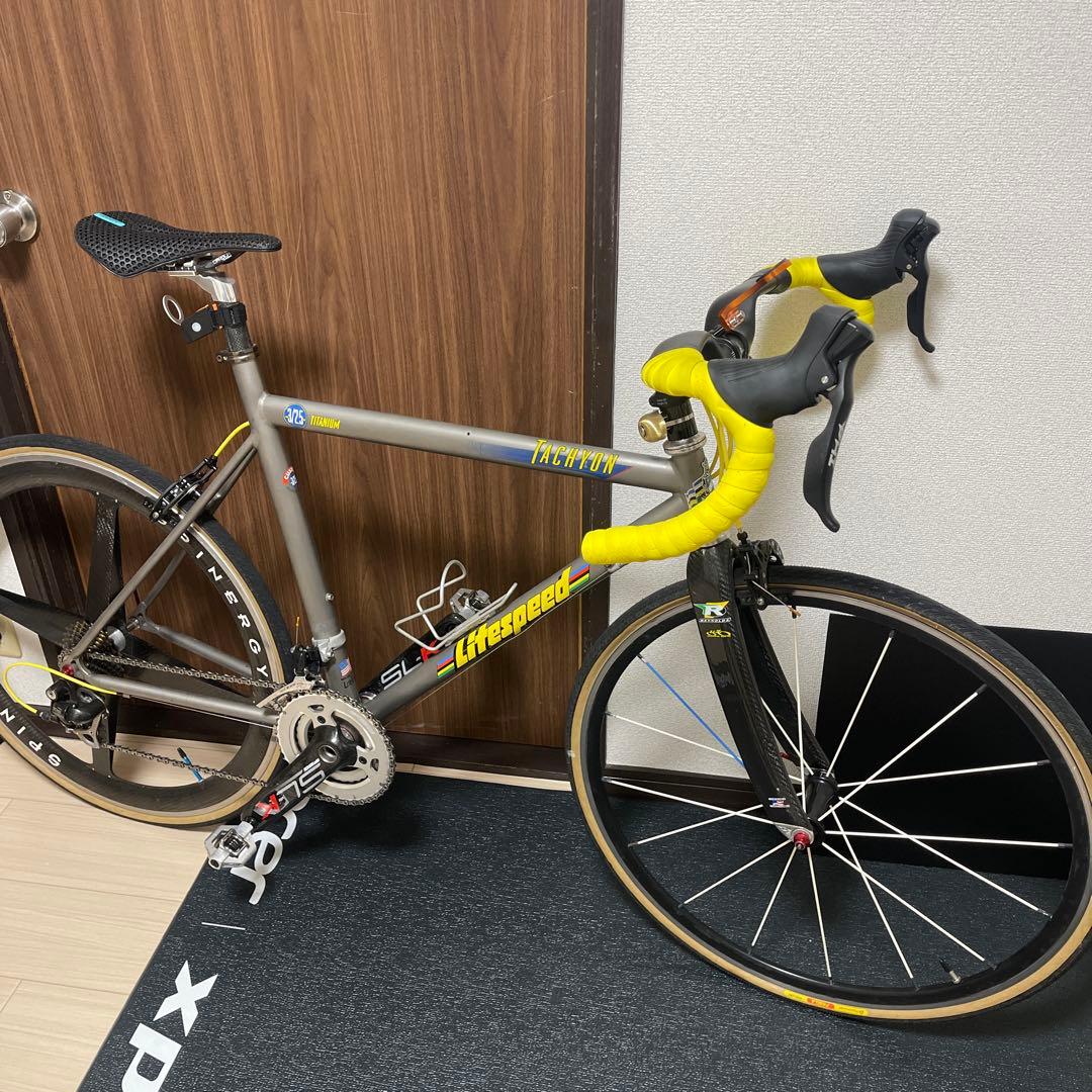 Lifespeed tachyon 650c. チタンロードバイク