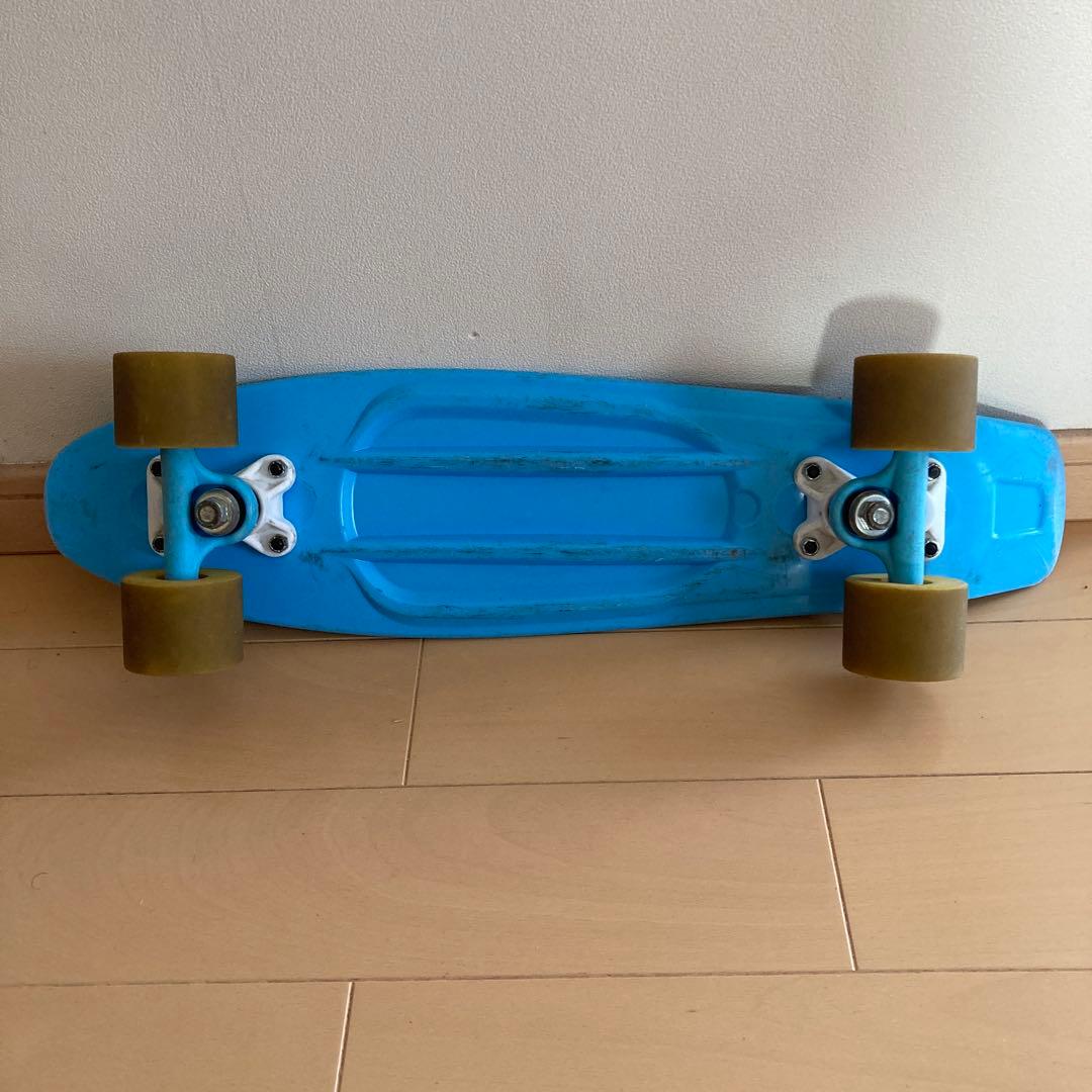 アドレナリン ウイザード スケートボード ペニー スタイル プラスティック　青