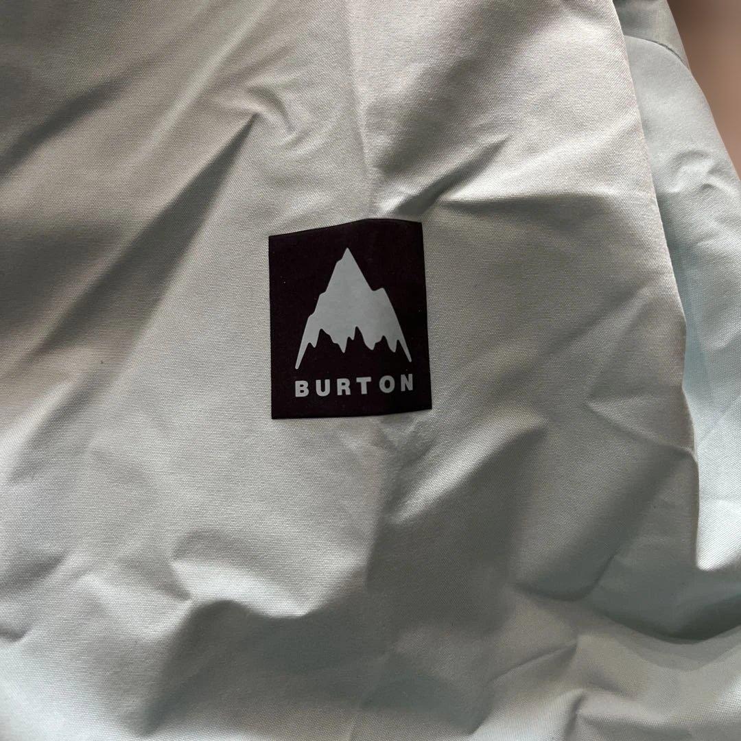 BURTON スノーボードウェア フード付きライトブルー