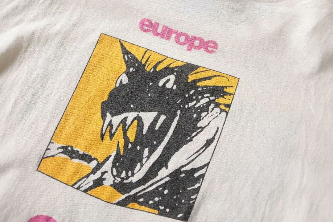 90'S ヴィンテージ ローリングストーンズ ツアーTシャツ 白 XLヨーロッパ