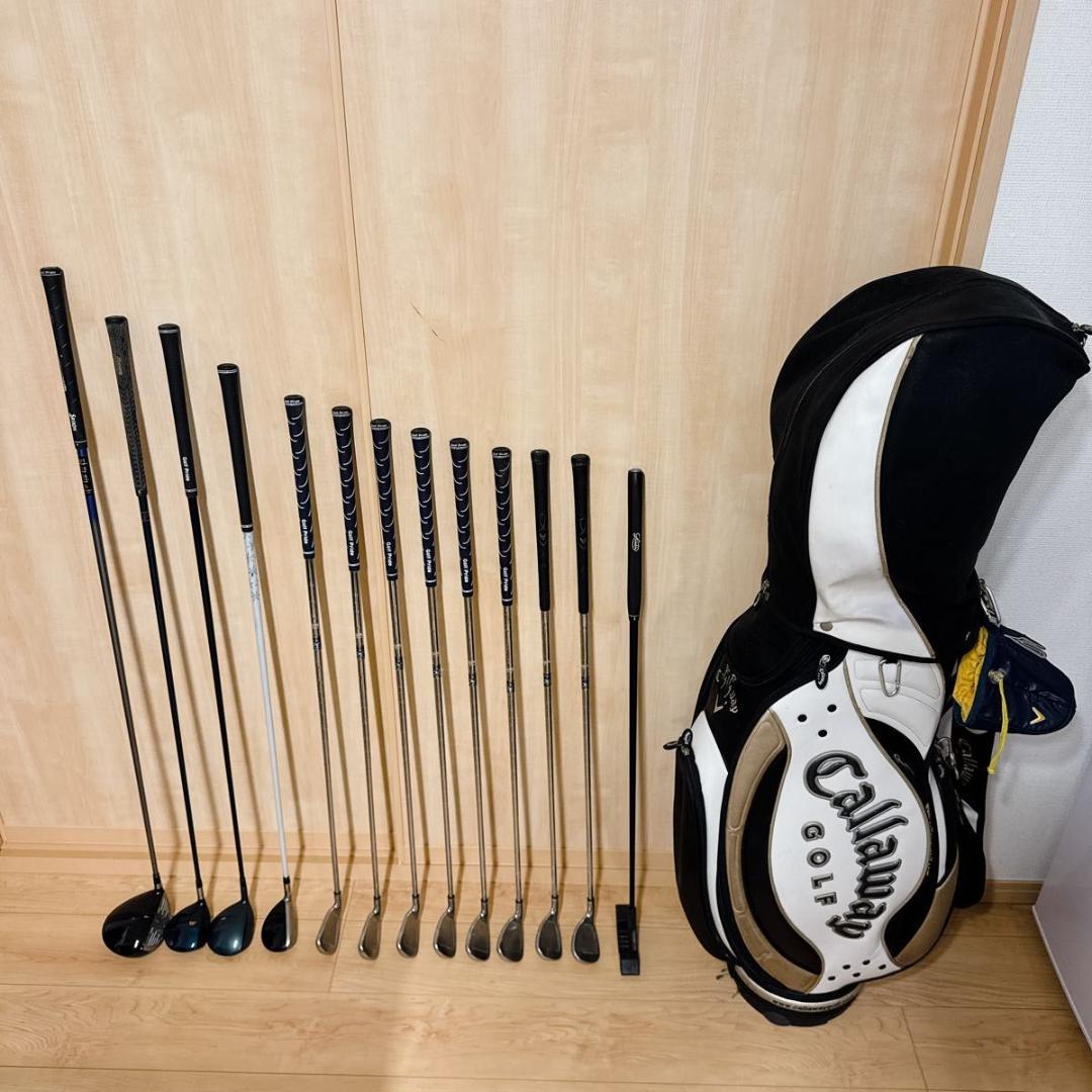 人気Callaway X-18メンズゴルフクラブ13本セットキャディバッグ付き