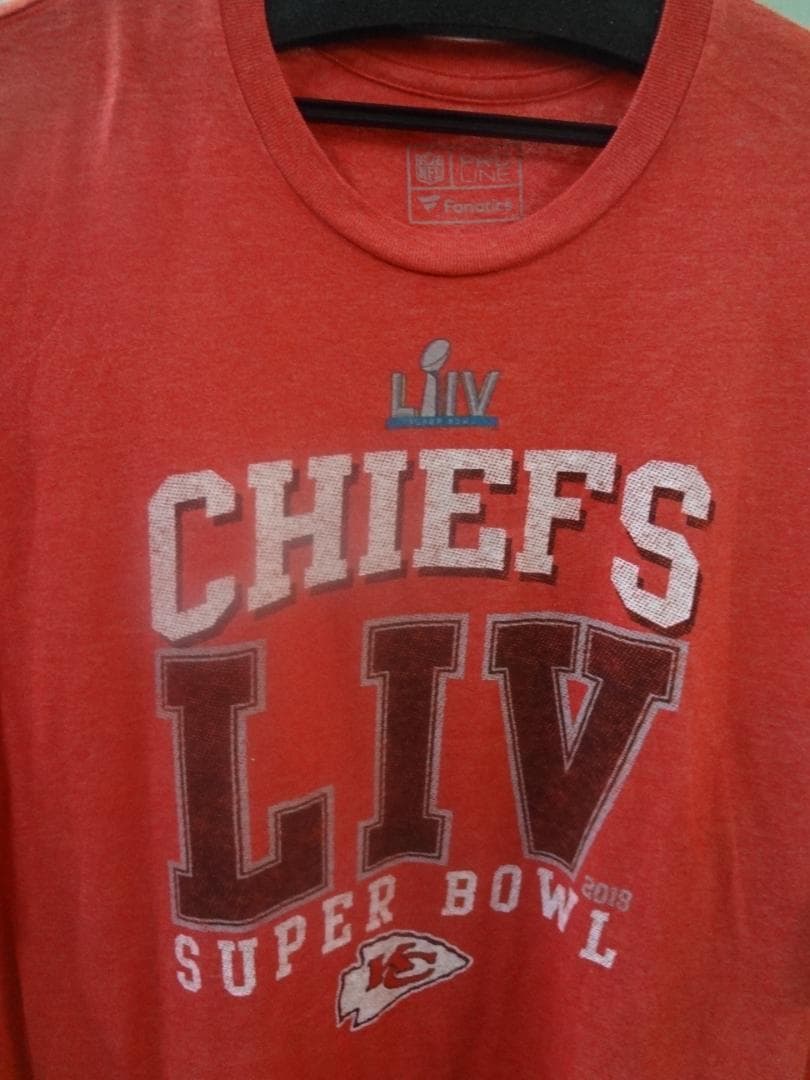 秋SALE　　ヴィンテージ●チーフス スーパーボウル LIV Tシャツ XL