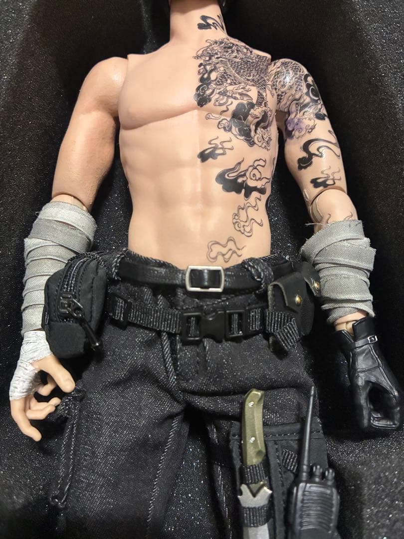 訳あり 張起霊 盗墓筆記 RingToys 1/6 アクションフィギュア 刺青