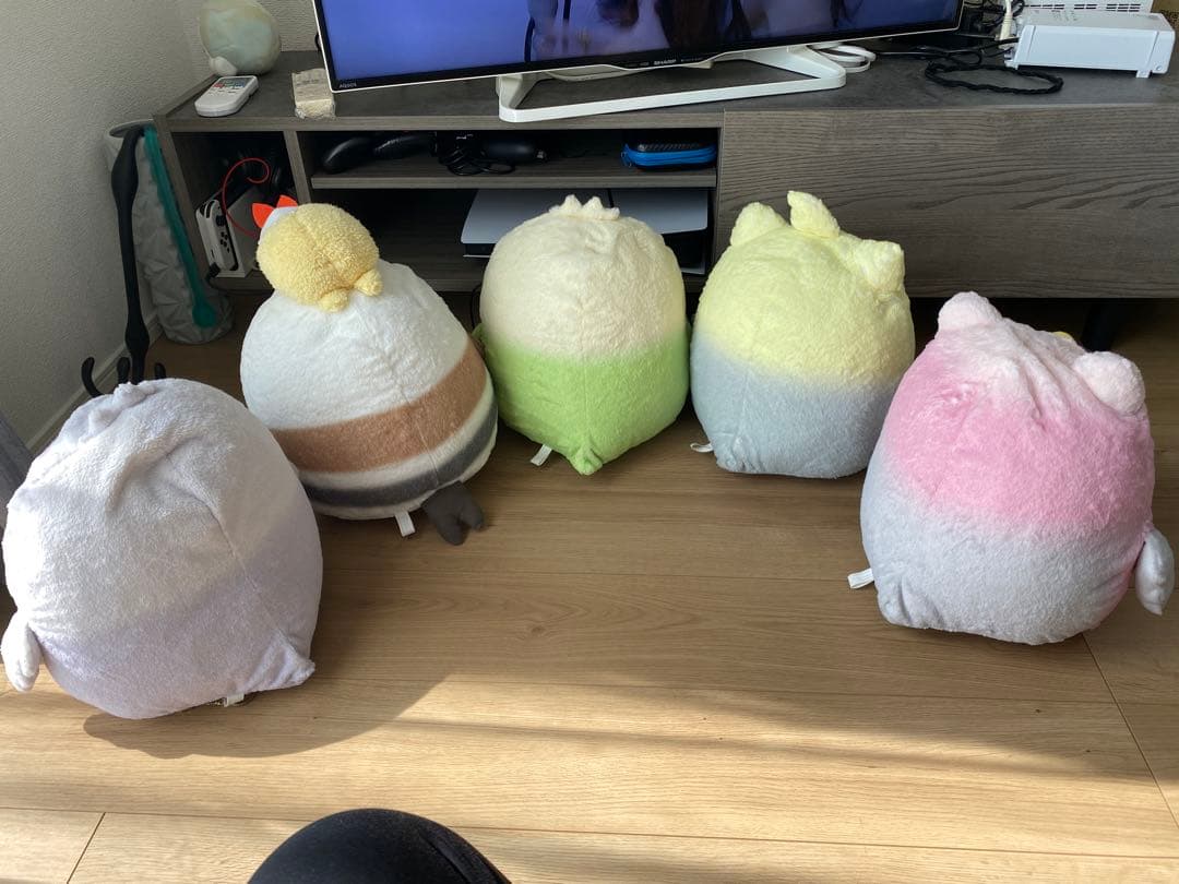 ぬいぐるみキャラクター 5体セット　すみっコぐらし