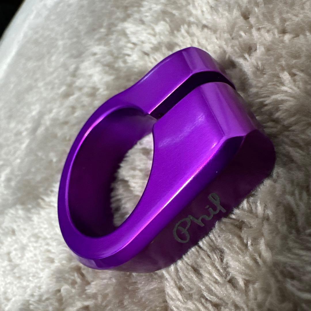 フィルウッド PHILWOOD seat post collar purple