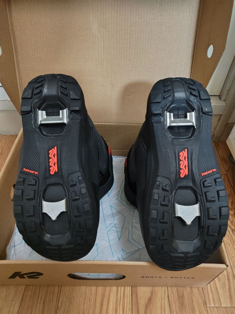 未使用品　K2 CLICKER ブーツ 28cm + ビンディング2点セット