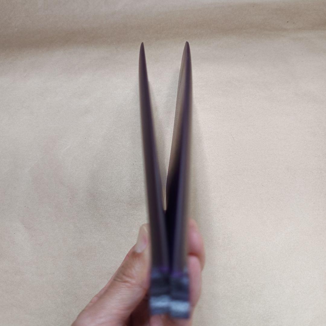 深紫色　XLサイズ ツインキールフィン　フューチャーフィン対応
