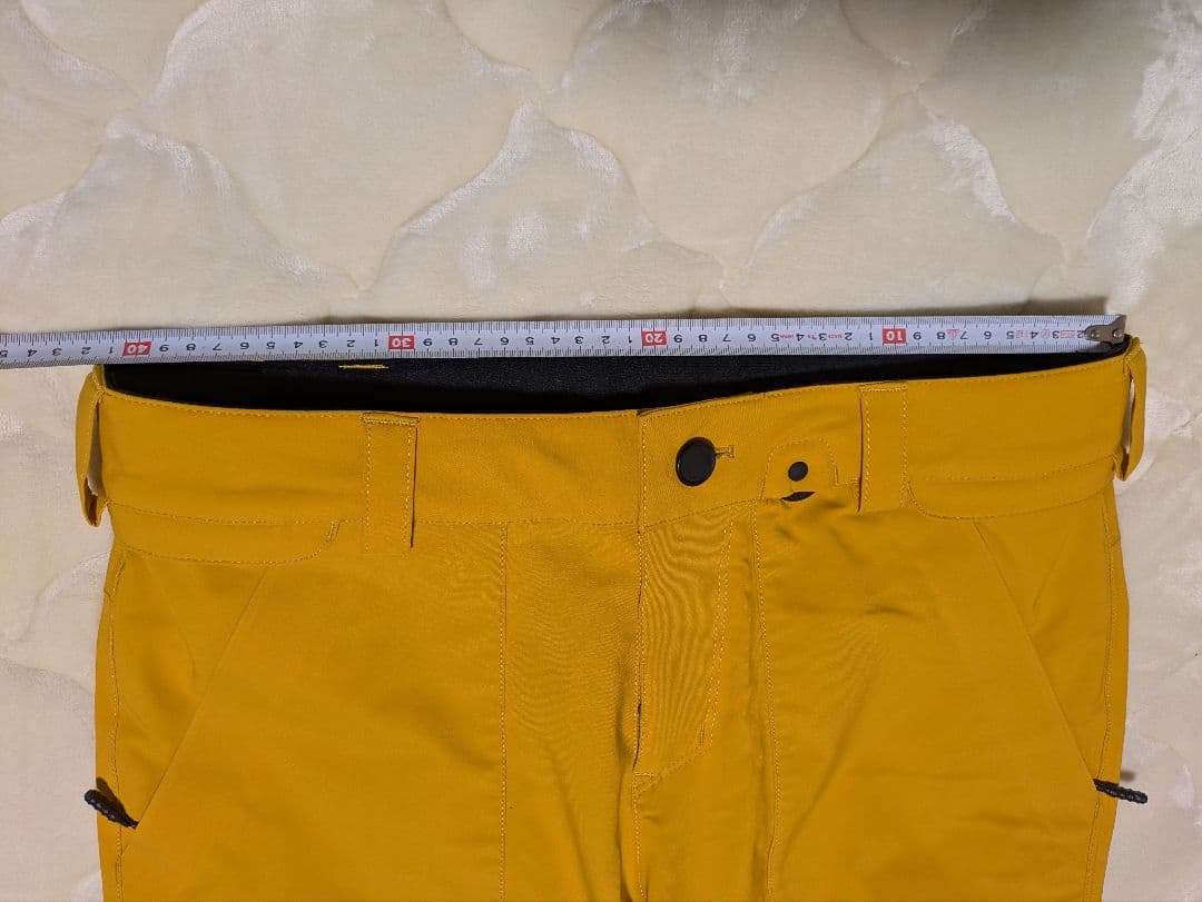 ボルコム　GORE-TEX　スノーボードパンツUS Sサイズ　マスタードカラー