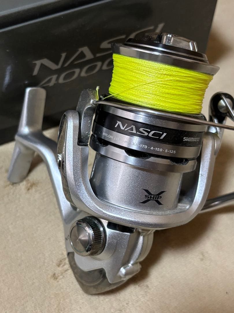 シマノ(SHIMANO) スピニングリール ナスキー 4000XG