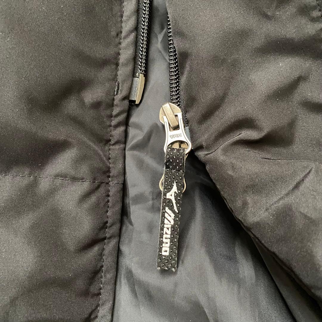 Mizuno ミズノ　ブラック ベンチコート　ダウン　大きいサイズ　2XL