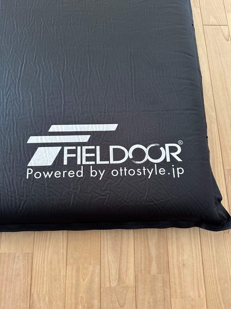 FIELDOOR 車中泊マット Lサイズ 厚さ10cm ブラック　美品