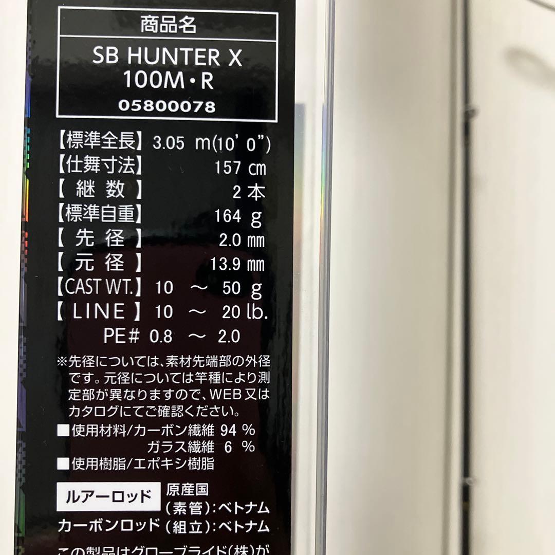ダイワ　シーバスハンターX 100M シーバスロッド
