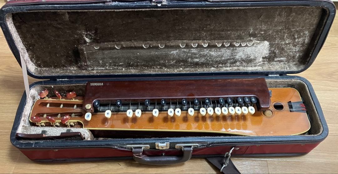 廃盤YAMAHA TH-20ME 大正琴　ハードケース付き