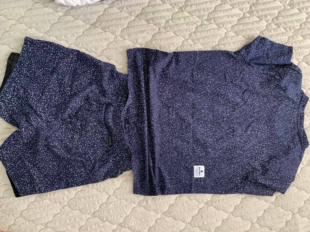 セイスカイ　SAY SKY ネイビー・ドット Tシャツ・パンツセット s xs