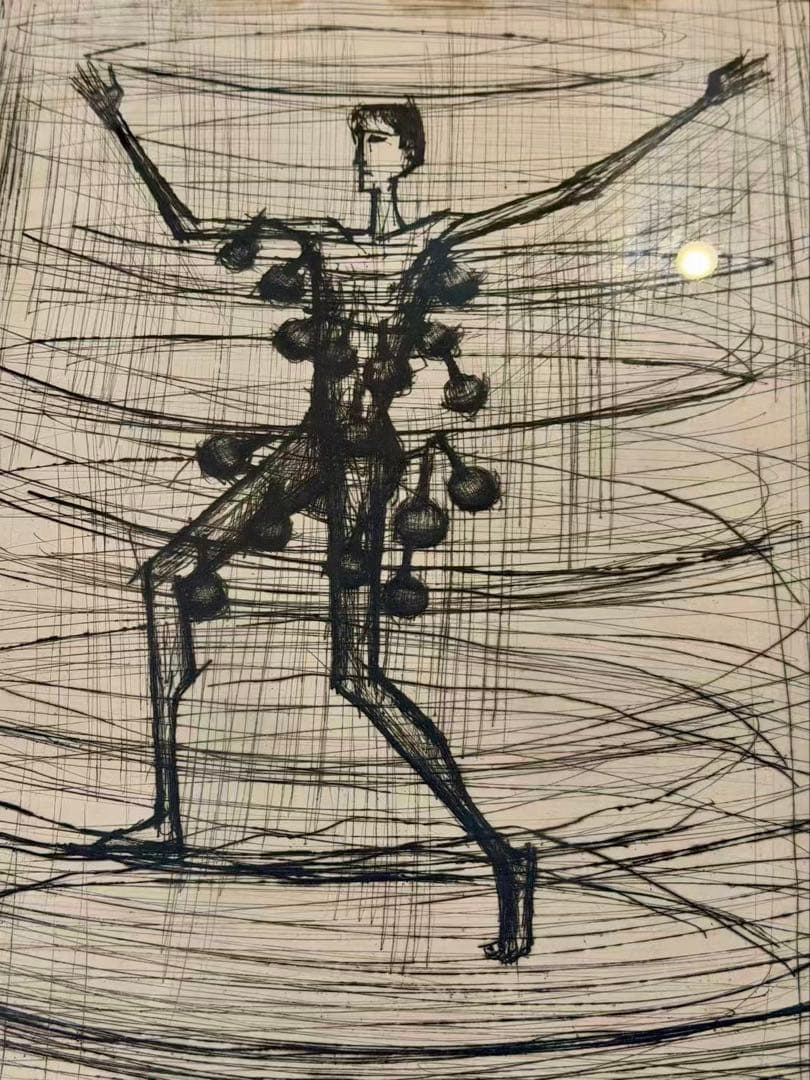 ビュッフェBuffet「幻想旅行」版画 額装 アート インテリア #118