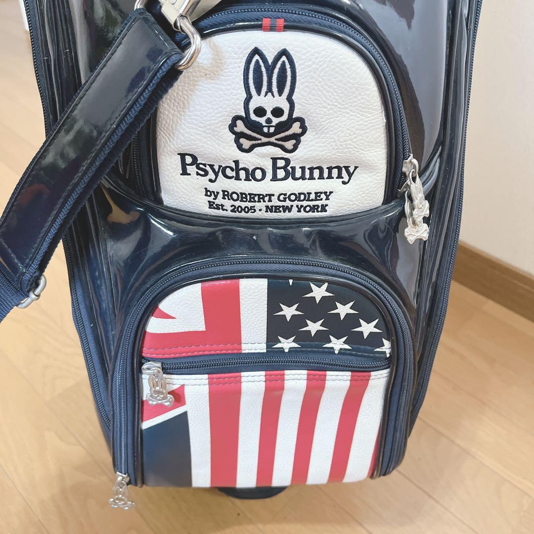 K169 Psycho Bunny サイコバニー キャディバッグ ネイビー