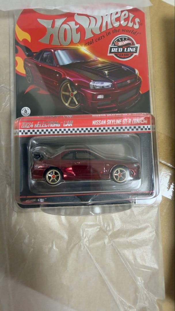 ミニカー Nissan Skyline GT-R BNR34 RLC