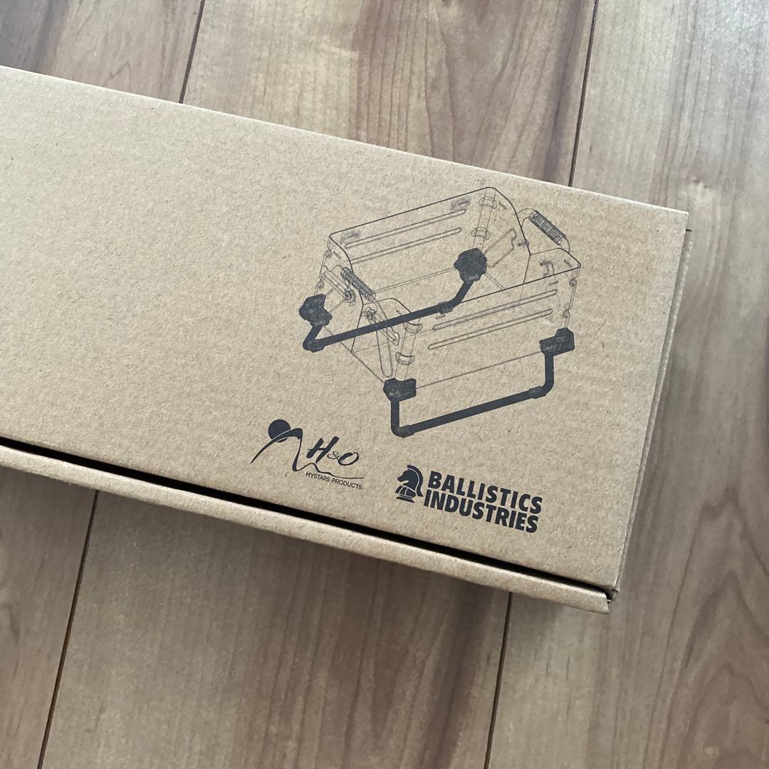 【新品】H&O × Ballistics シェルフコンテナ50用レッグブラック