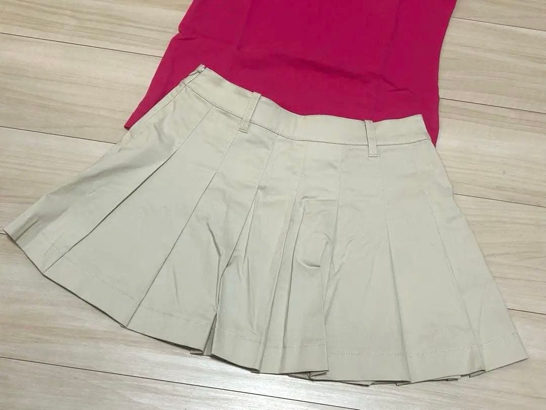 PEARLY GATES☆ミニスカート☆ベージュ 0サイズ