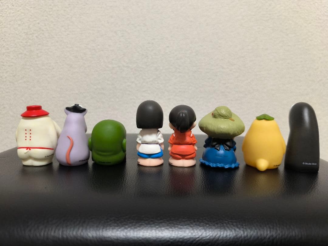 千と千尋の神隠し ミニフィギュア 8体セット　指人形　絶版