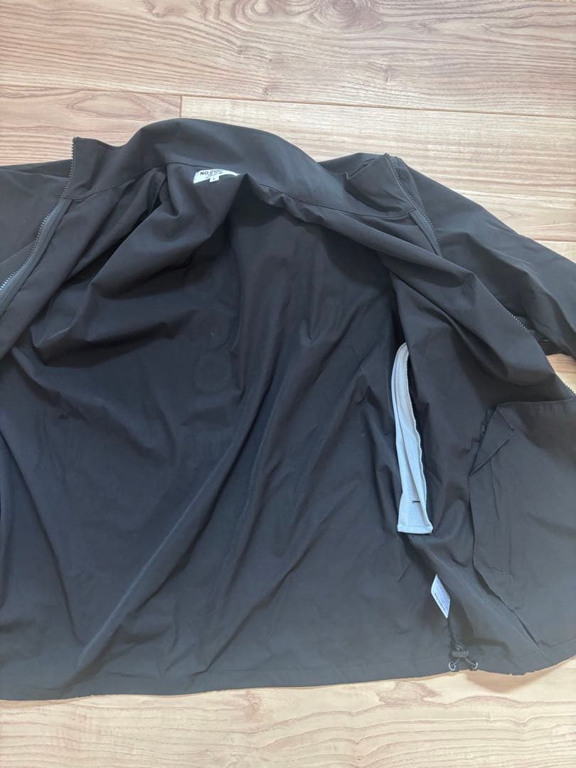 NO GOLF WINDBREAKER JACKET ブラックL