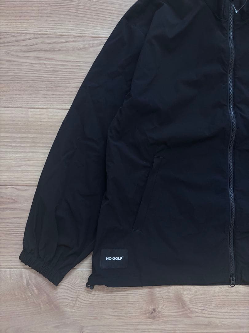 NO GOLF WINDBREAKER JACKET ブラックL