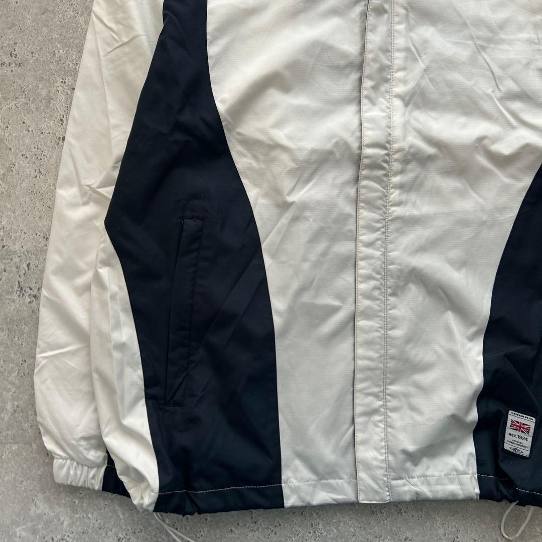 umbro 90s アンブロ ジャージ トラックジャケット ホワイト ネイビー