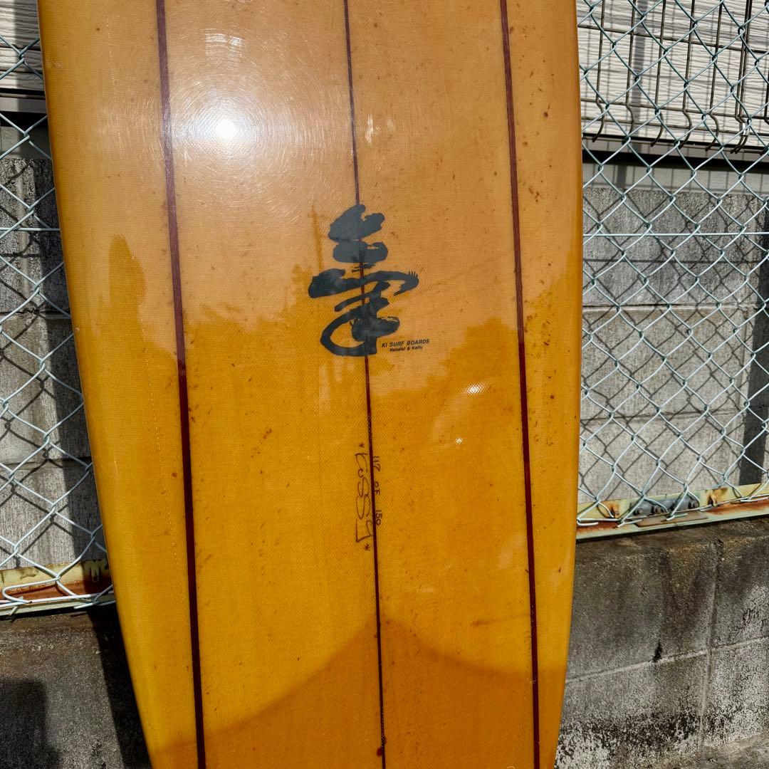 気サーフボード 9’5 フライングカーペット 櫛本シェイプ ロングボード 美品