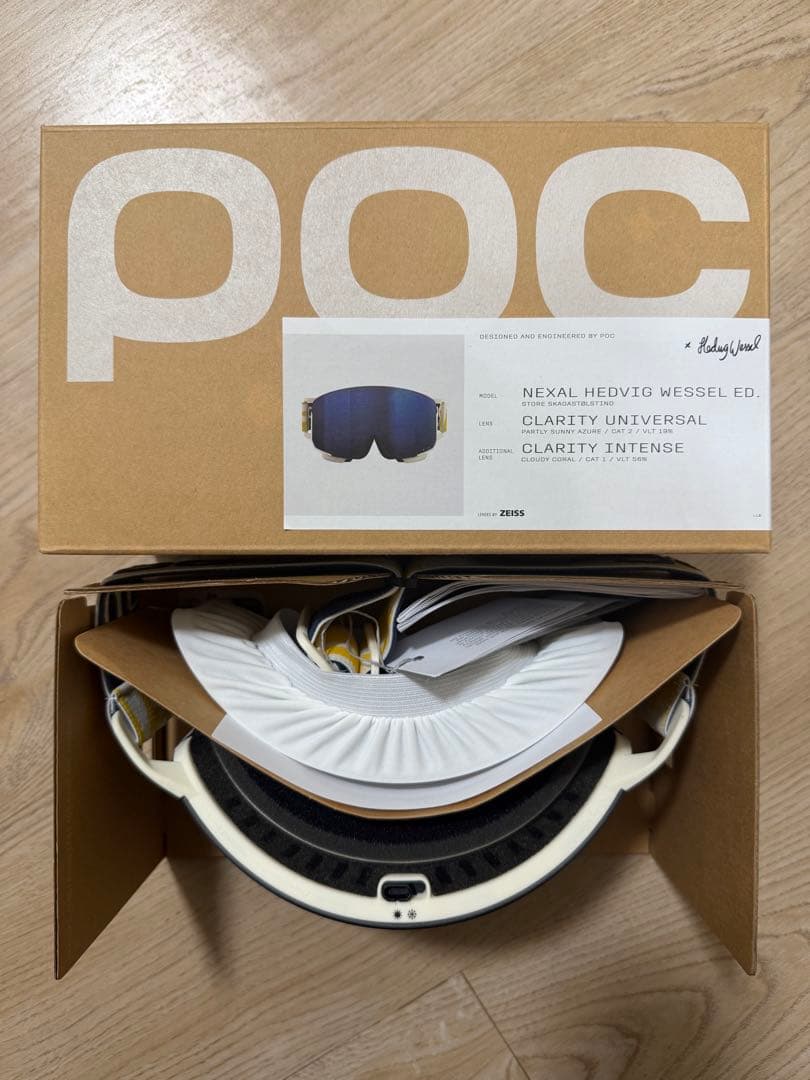 【新品未使用】POC NEXAL ゴーグル レンズ2枚付 スキー スノーボード